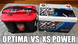 OPTIMA RED TOP VS XS POWER BATTERY D3400 (If You Have This Throw It Away)
