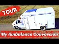 Ambulance Conversion Tour | Getting ready for off-grid living