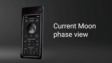 Moon Phase Calendar & Compass