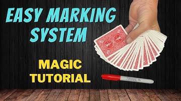 Magic Card Trick Tutorial - Easy Marking System - How To Easily Find Four Aces