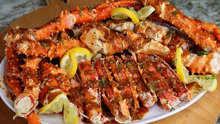 King Crab Legs in Garlic Butter – Today’s Delight