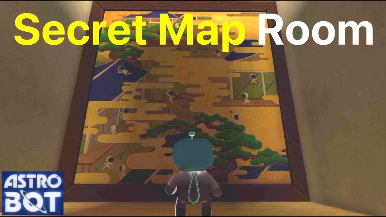 Astro Bot: Secret Map Room and Source of Painting