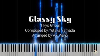 Glassy Sky – Atmospheric Piano Version | AX Piano Cover screenshot 4