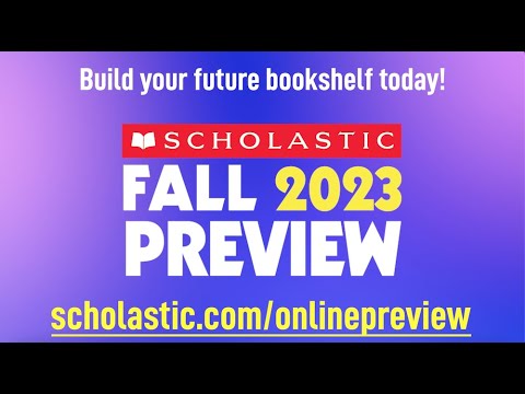 Fall Scholastic Book Fair