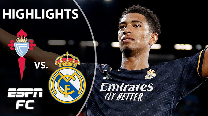 Jude Bellingham scores again as Real Madrid tops Celta Vigo | LaLiga Highlights | ESPN FC