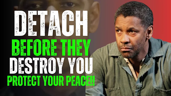 How To Detach From People And Situations | Denzel Washington Motivation