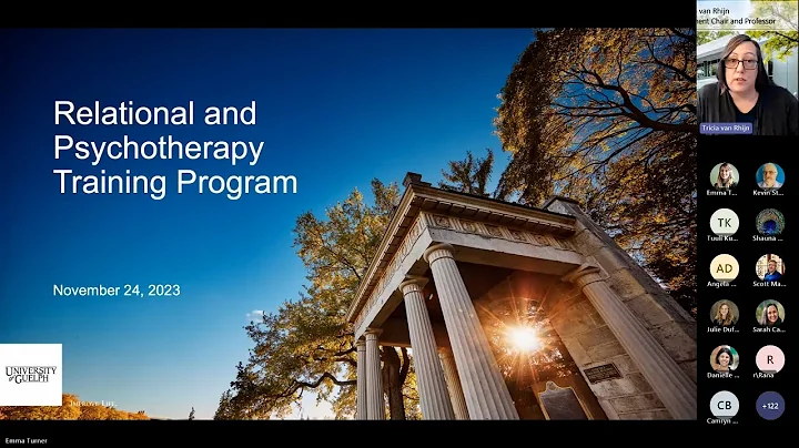 Relational and Psychotherapy Training Program Webinar | Fall 2023