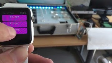DemoPad Apple Watch Demo with HDL Blinds & Lighting