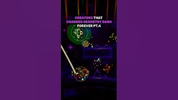 CREATORS THAT CHANGED GEOMETRY DASH FOREVER PT.4 #geometrydash #edit #beautiful #how #what