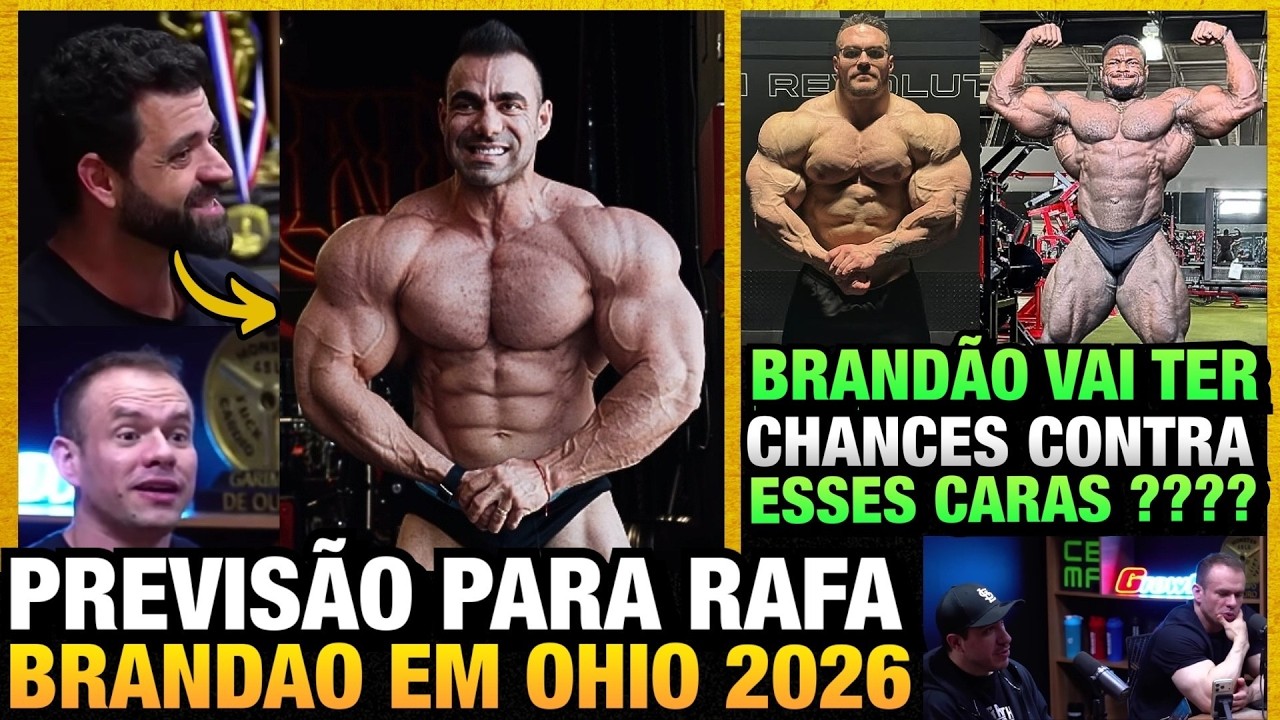 OSTI É SINCERO: BRANDÃO TEM ALGUMA CHANCE CONTRA NICK, MARTIN, ANDREW E HADI ? PREVISÃO ARNOLD OHIO