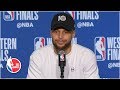 Steph Curry on battling brother Seth Curry: This was the coolest experience ever | 2019 NBA Playoffs
