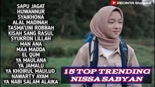 Download lagu NISSA SABYAN || 15 TOP TRENDING SHOLAWAT NISSA SABYAN TERBARU 2021