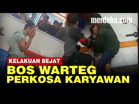 Kronologi Bos Warteg Bejat Perkosa Karyawan, Malu Ketahuan Warga Ingin Bunuh Diri