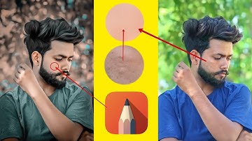 🔥Best Face Smooth Photo Editing & Autodesk Sketchbook face smooth #nsbediting
