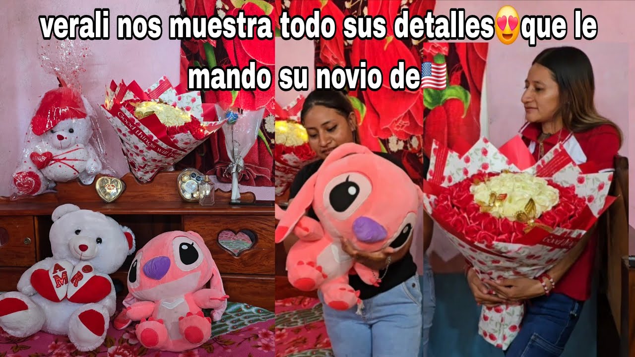 Verali empeso acomodar todos sus detalle de su novio le mando un gran estich aunque me critiquen 😍💐