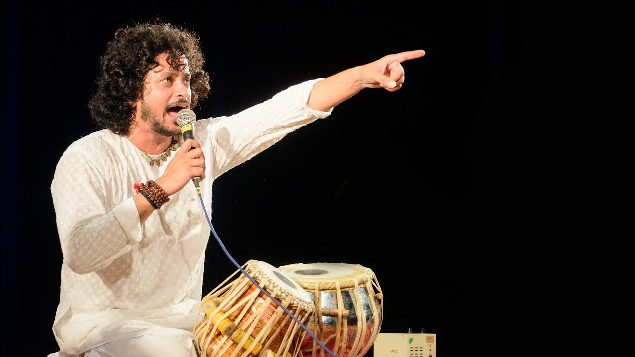Subh Maharaj on Tabla Solo & Harmonium accompanied by Hiranmoy Mitra.