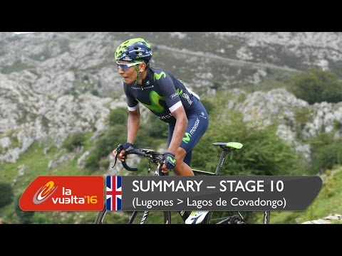 Summary - Stage 10 (Lugones / Lagos de Covadonga) - La Vuelta a España 2016