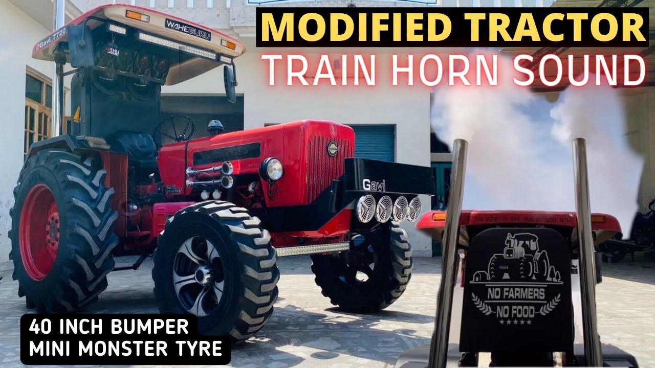 Loud Tractor Horn #agriculture #tractor #farming 