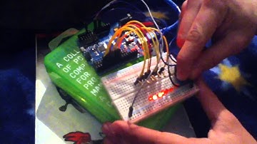 Ардуино #6. Бегущий огонь 2