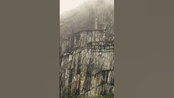 Sleeping In a Hammock on the side of a cliff!