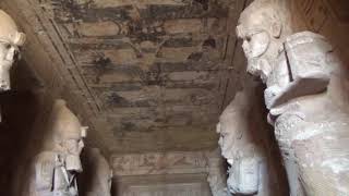 Абу Симбел. Древние храмы высеченные в скале. Египет.