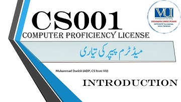 cs001 introduction | CS001 | CS001short lecture module1