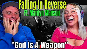 Thumbnail of Reaction To Falling In Reverse - "God Is A Weapon" Ft. Marilyn Manson | THE WOLF HUNTERZ REACTIONS
