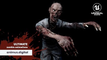 Zombie Animation Ultimate Pack Demonstration | UE4