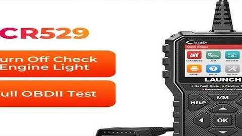 New launch Creader 529 OBD2 Scanner Automotive Diagnostic Tool OBDII Code Reader Fault Code Read OBD