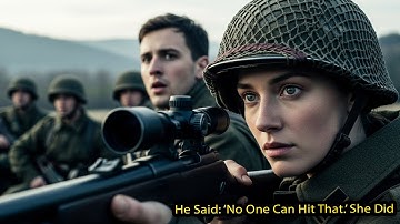 “Impossible Distance,” the Colonel Said — Until Her 3,600m Shot Silenced the Base