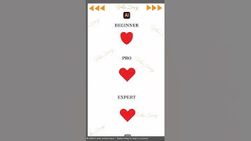 Amazing trick to make heart shape in Adobe Illustrator