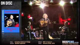 Classic Gordon Lightfoot, BBC 1972, RockPeaks Daily Vlog, 2011 03-17