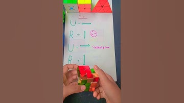 How to solve metallic algorithm challenging 😱😍#rubikscube #youtube @prathmeshcuber7799 #shorts