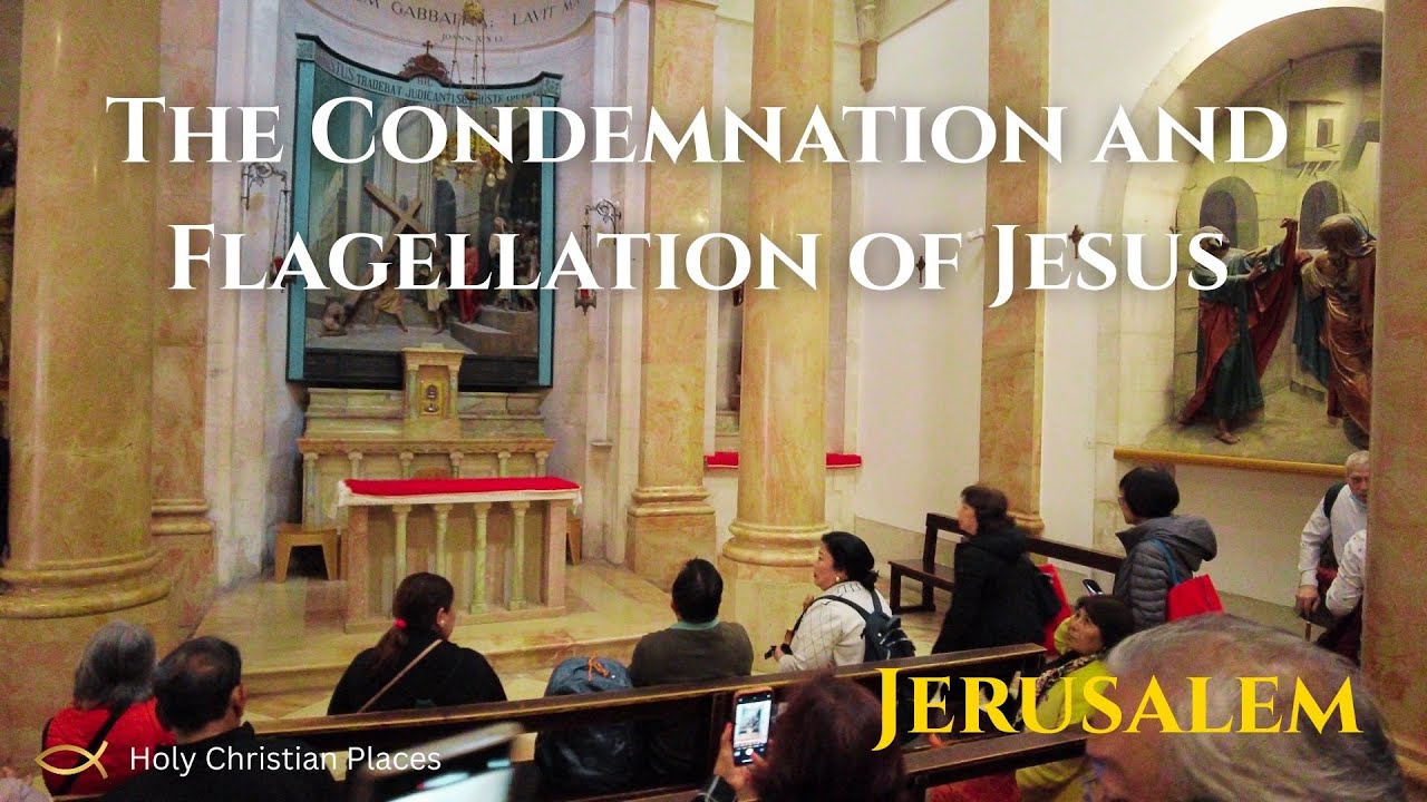 The Condemnation of Christ – Inside Station 2 of the Via Dolorosa