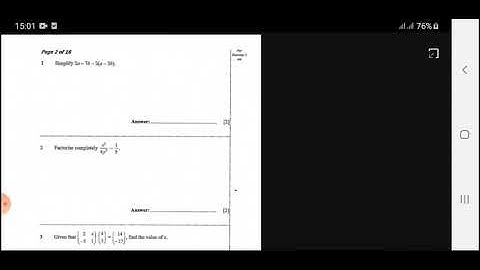 Math paper 1 2017 - GCE