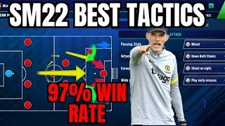 SM22 BEST TACTICS! |97% WIN RATE| WIN EVERY COMPETITION