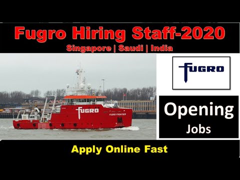 Fugro New Job Vacancies and Recruitment 2020