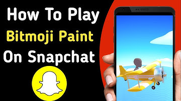 How To Play Bitmoji Paint on Snapchat _2021 || How To play Snapchat Game