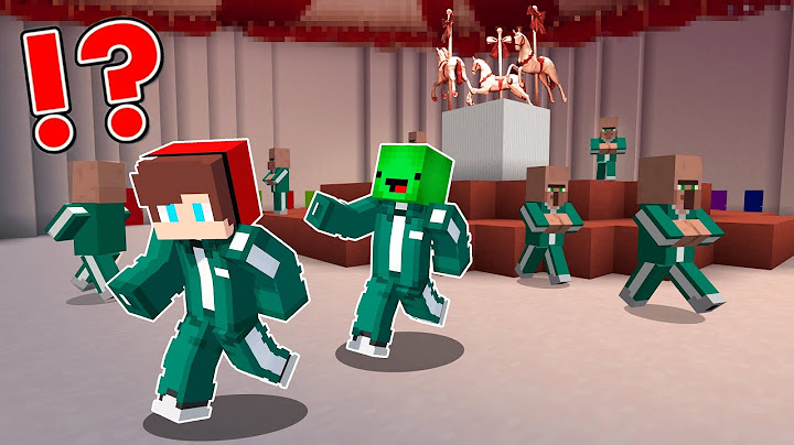 JJ and Mikey in SQUID GAME 2 Mingle Game CHALLENGE in Minecraft / Maizen Minecraft