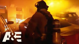 Car Fire Fills Garage With Smoke Live Rescue A&E