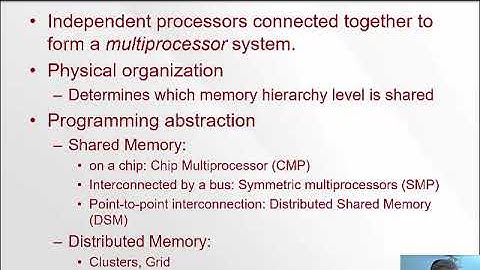 Lecture 1d. Flynn taxonomy