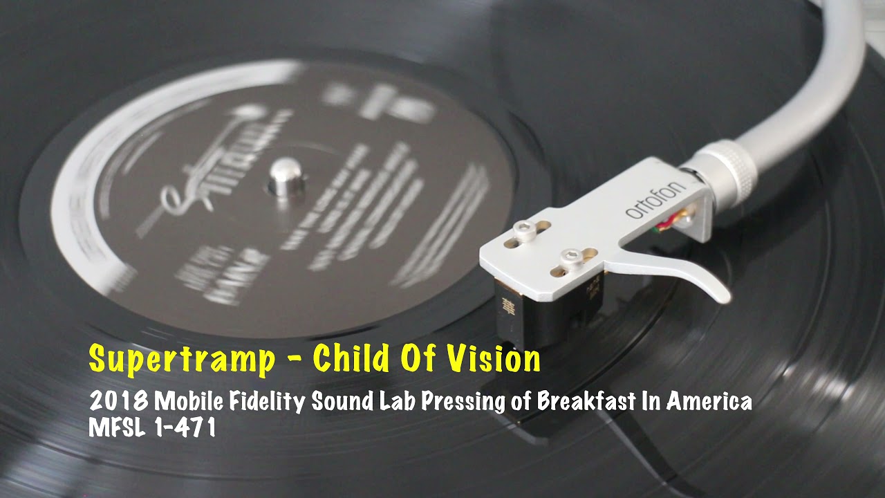 Supertramp Vinyl Pressing Comparison - Original 1979 vs 2010 vs 2018 Mobile Fidelity Sound Lab