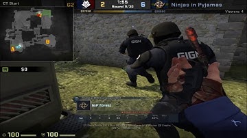 POV - f0rest (NiP)(19-10) vs G2 / cbble / ECS Season 4 Europe