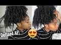 HOW TO | SUPER DEFINED HIGH PUFF ON FRESHLY WASHED HAIR | all hair types!