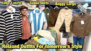 Unveiling the Trending Relaxed Men's Outfits for Tomorrow’s Style | Baggy Cargo | Joggers |T-shirt