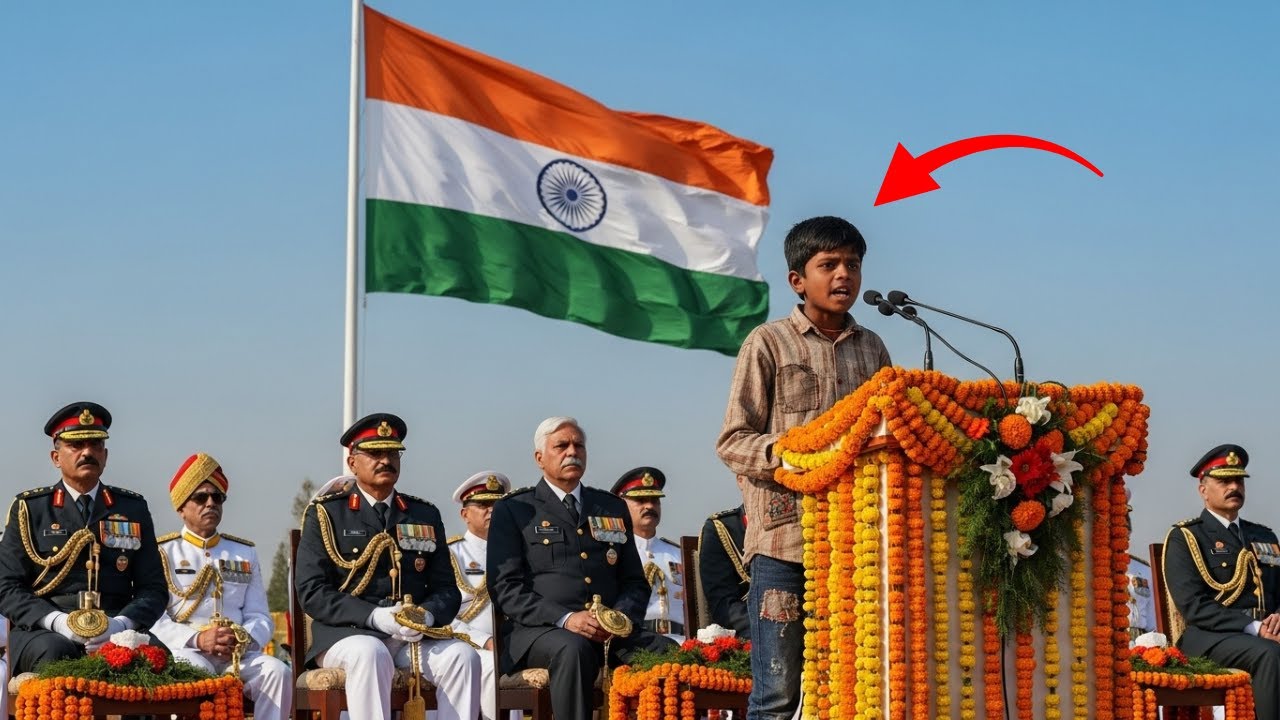 लाल किले पर भिखारी लड़के ने जो कहा — पूरा देश सन्न रह गया फिर… 😱