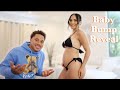 BABY BUMP REVEAL! | Bikini Try-On Ft. Fashion Nova