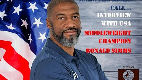 Ronald Simms US Middleweight Champion (2020)