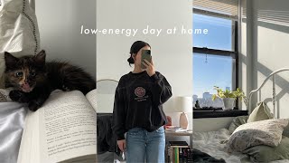 a quiet day at home // turning around feeling unmotivated + tired