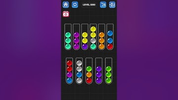Ball Sort Puzzle by Guru Game: Levels 3391, 3392, 3393, 3394, 3395